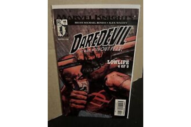 Daredevil 44 (424) 🔥2003 Maleev🔥LOWLIFE Pt 4🔥Marvel Knights Comics🔥NM-