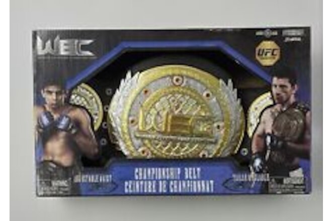 WEC Championship Belt UFC Jakks Pacific ZUFFA COLLECTION Ultimate Fighting MMA