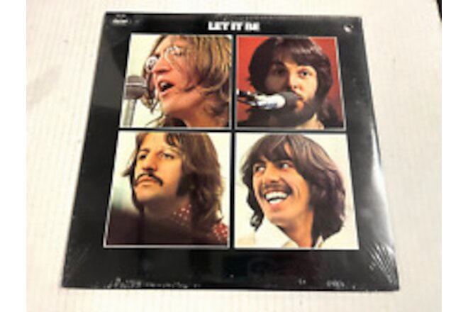 BEATLES Let It Be LP New! Sealed! Capitol SW-11922 late '70s/1980s GET BACK JOJO