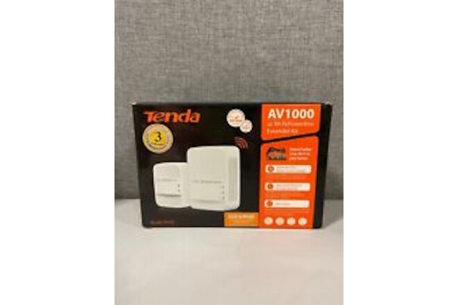 AV1000 Wifi Powerline Adapter Kit with Gigabit Ports, Powerline Extender with AC