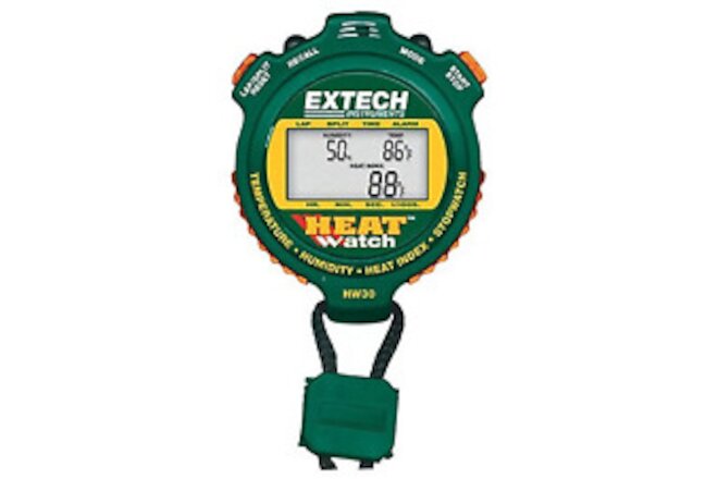 EXTECH INSTRUMENTS HW30 HeatWatch Humidity and Temperature Stopwatch
