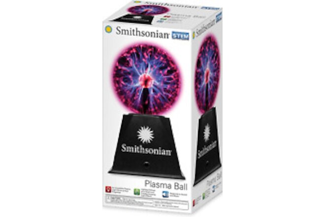 Smithsonian 5" Battery Operated Plasma Ball, Black, 168 months to 216 months