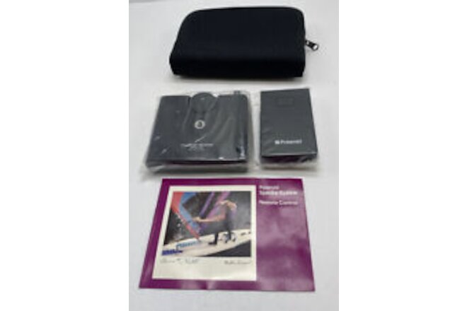 Polaroid Spectra Remote Transmitter 7020 & Receiver 7030 w/ Case & Manual NEW