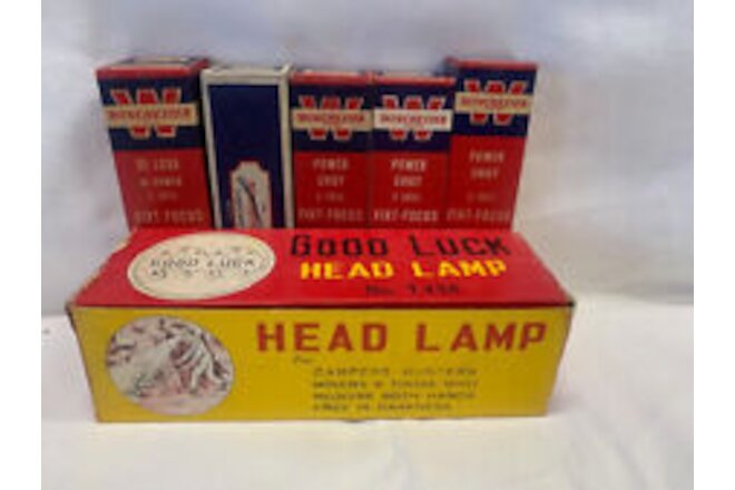 Vintage Winchester Flashlights Collectible Spotlight Reapting Arms Goodluck Lamp