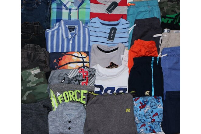 Awesome Boys Size 6 & 7 Spring/Summer Clothing Lot 27 Pieces