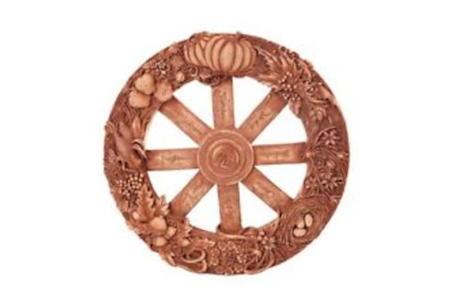 Pagan Wheel of The Year Wall Plaque
