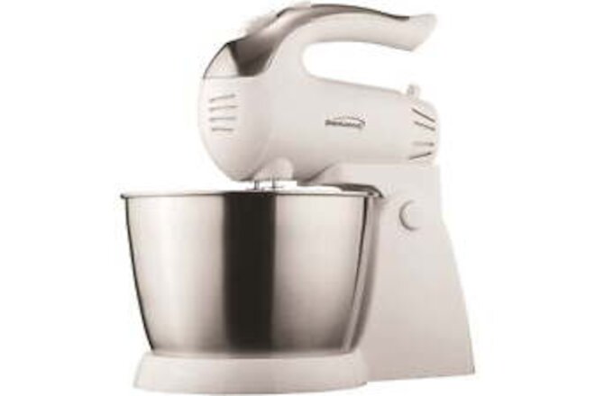 Brentwood SM-1152 200W Stainless Steel 5-Speed Stand Mixer with Bowl