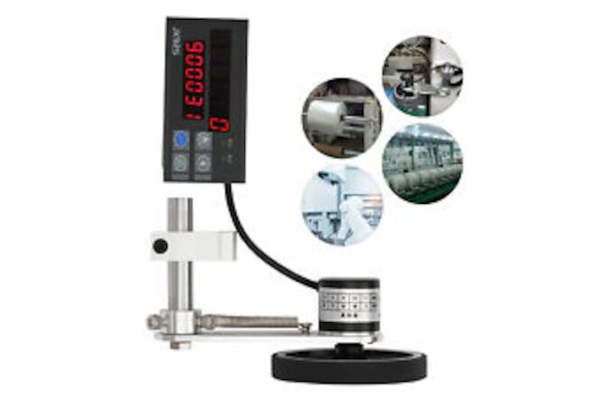 Meter Counter Rotary Encoder Wheel Roll Digital Electronic Length Measure 110V