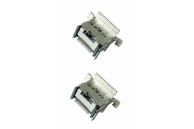 2 Pcs Replacement HDMI Port Connector Socket For Microsoft Xbox One Model 1540