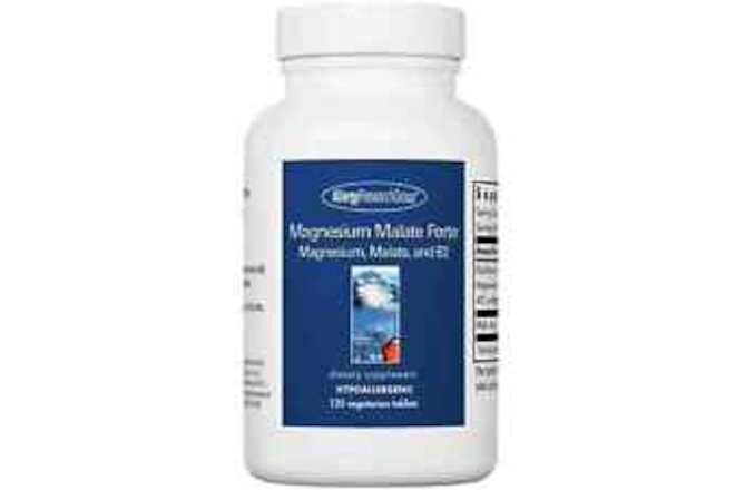 Allergy Research Group Magnesium Malate Forte 120 Vegetarian Tablets