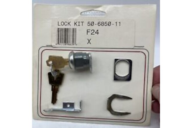 Vertical File Lock Kit Hon F-24-X Stainless Steel Core Removable Easy Install