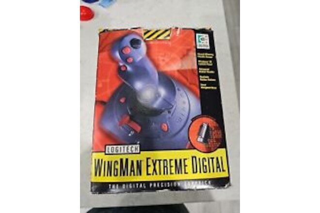 1997 LOGITECH WINGMAN EXTREME DIGITAL Joystick PC Original Box New