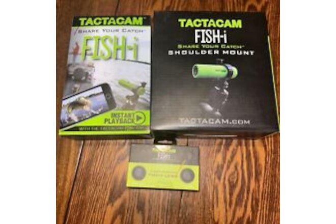 Tactacam TA5FP Underwater Video Camera+ Shoulder Mount & Lens NEW IN PACKAGES!!