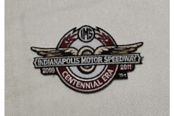 Indianapolis Motor Speedway Centennial Iron-on Embroidered Patch 4" OFFICIAL NEW