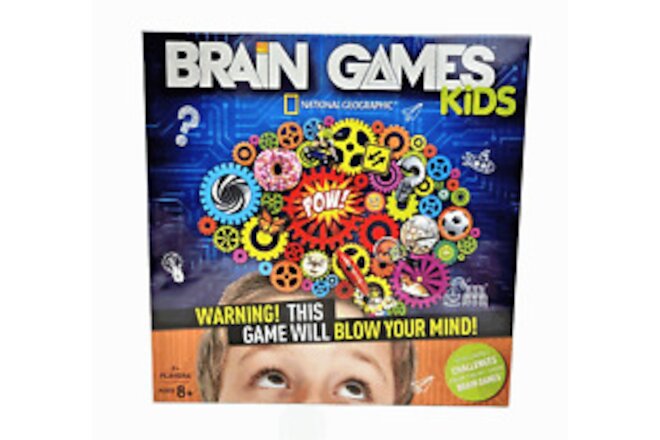 Brain Games Kids Warning! This Game Will Blow Your Mind! National Geographic NEW