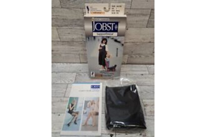 JOBST Supportwear UltraSheer Maternity Pantyhose 8-15mmHg Classic Blk SzF 119261