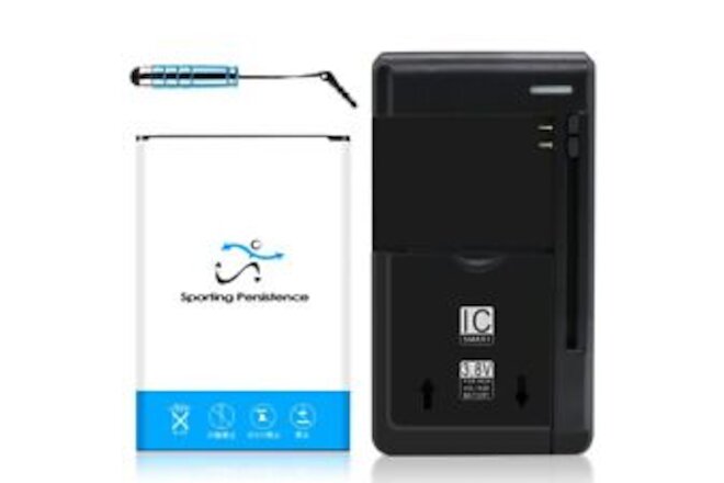 High-Performance 3920mAh Battery+Universal Charger+Stylus for LG Harmony M257 US