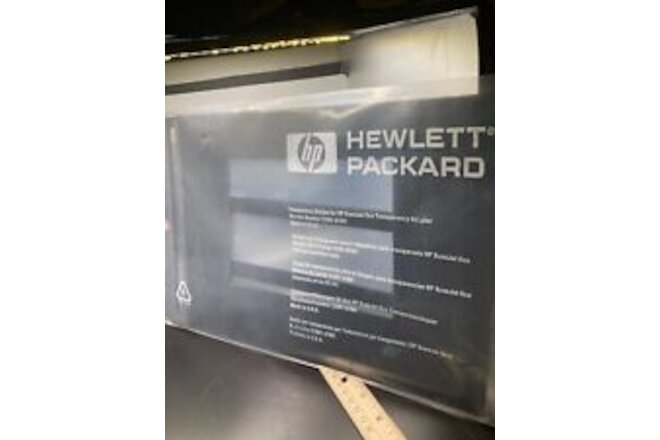 HP Transparency Guide for HP scanjet Reorder no. C2501-67901