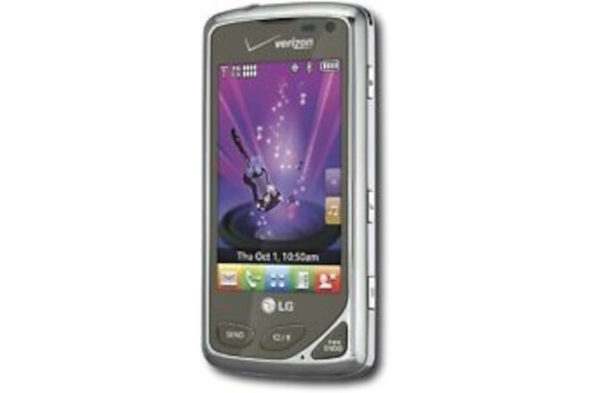 LG Chocolate Touch VX8575 Replica Dummy Phone / Toy Phone (Chrome & Black)