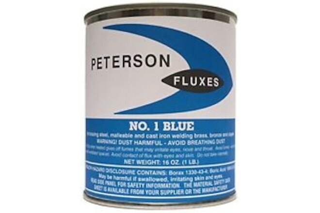 Peterson 1 Blue Flux Coarse Powder 1 Lb Can