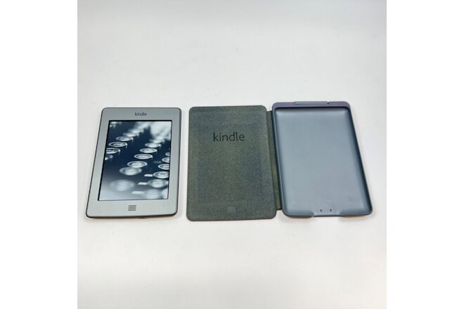 Amazon Kindle Touch 4th Generation Model D01200 Wi-Fi BUNDLE with Case Tested