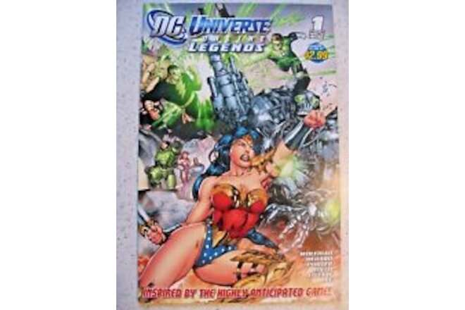 DC Comics 2011 DC Universe Online Legends #1 NM JLA Justice Superman Flash