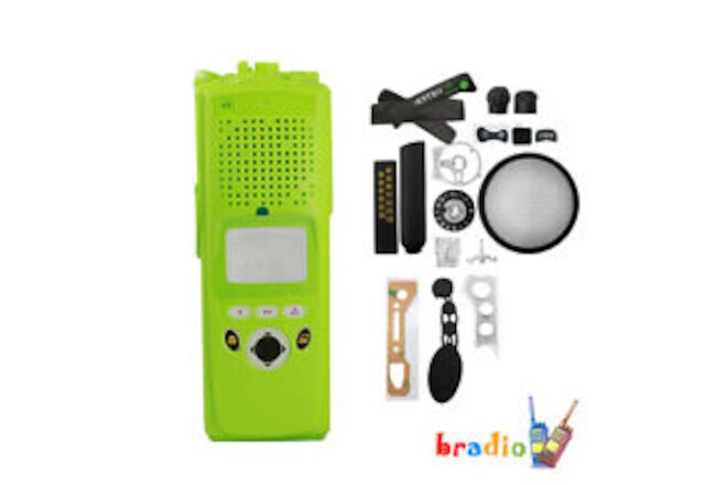 Green  Repair Front housing case Cover Replacement for  XTS5000 Model 2 Radio