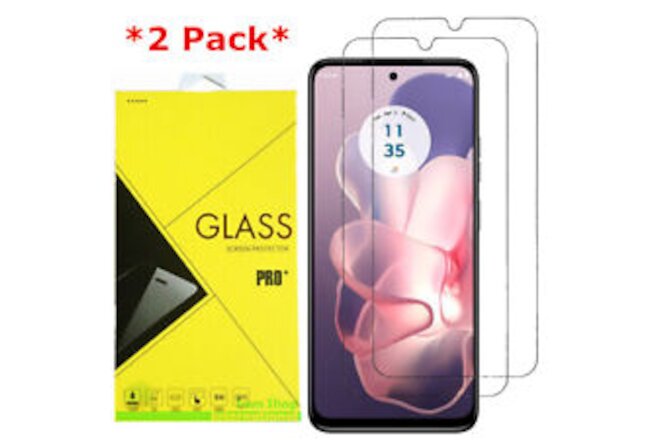 2P For Motorola moto g Power/5G/play 2024 Tempered Glass Screen Protector