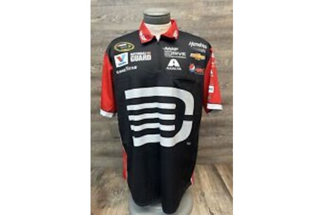 NASCAR #24 Jeff Gordon Team Issued Crew Shirt SPOTTER Size Large