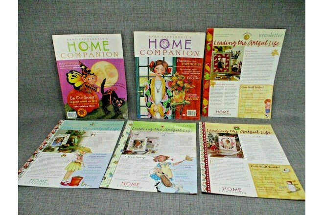 Mary Engelbreits Home Companion Magazine Newsletter Paper Doll Lot 6 Ann Estelle