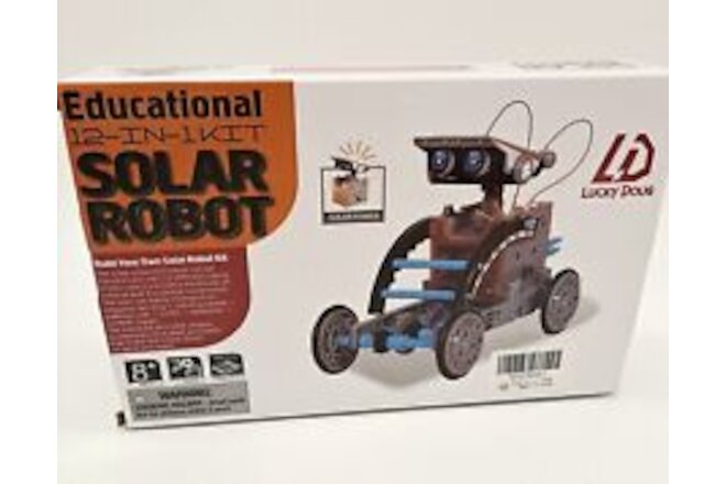 Sillbird STEM Solar Robot Creation Kit 12 In 1 Building Kit 190 Pieces NEW