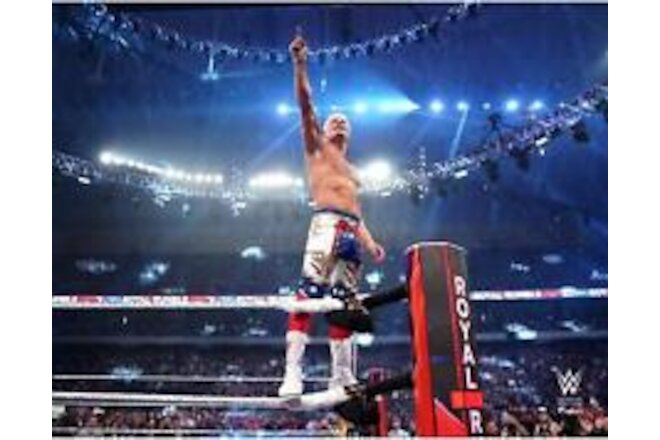 Cody Rhodes WWE 11" x 14" 2023 Royal Rumble Celebration Photograph