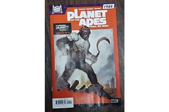 PLANET OF THE APES: FALL OF MAN 🦧 Marvel Comics Promo 2024 Unstamped