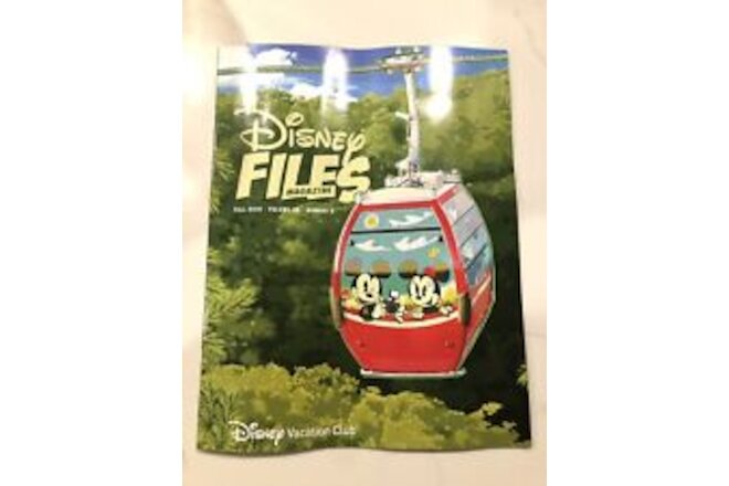NEW SKYLINER 2019 DVC Disney Files Magazine Issues NEW FALL FREE SHIP