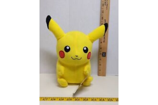 Nintendo Pikachu Plush Pokemon Toy Factory Stuffed Animal Yellow 2016 10"