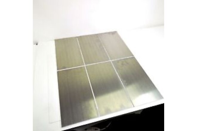 .1875" thick  Aluminum SHEET  9.5" x 24" Long  Plate QTY 6 Flat Stock sku 125518