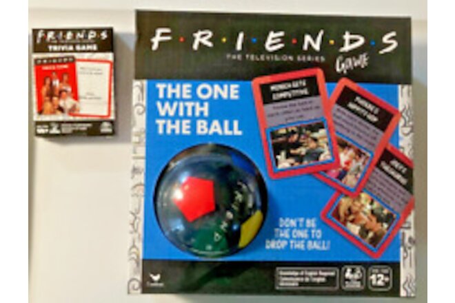 Cardinal Games Friends TV Show - The One with the Ball & Spin Master Trivia Game