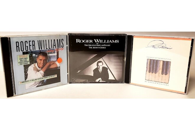 EZ PIANO - ROGER WILLIAMS - 4 CD-BEST OF BEAUTIFUL/TODAY MY WAY/ARTIST'S CHOICE
