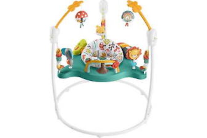 Baby Bouncer Whimsical Forest Jumperoo Activity Center with Music and Lights P