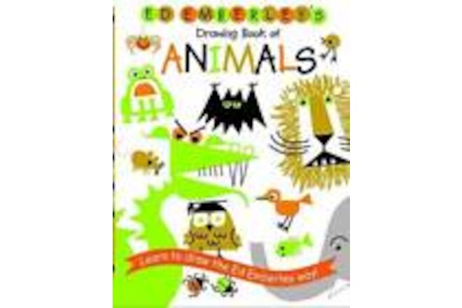 Ed Emberley's Drawing Book of Animals - Paperback By Emberley, Ed - GOOD