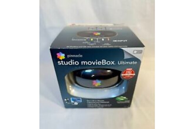 BRAND NEW SEALED PINNACLE STUDIO MOVIEBOX ULTIMATE REV 1.0  USB HD VIDEO EDITING