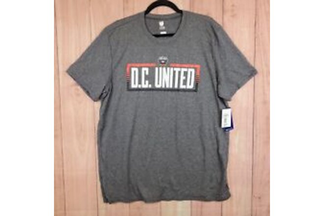 DC United Short Sleeve Shirt Mens Sz XL MLS Futbol Soccer Tee NEW NWT