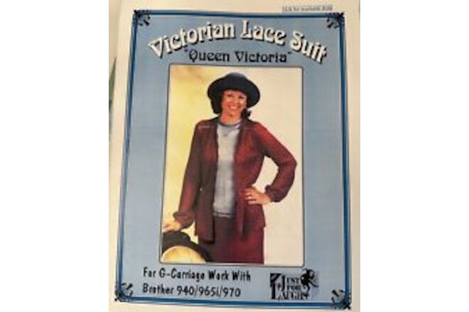 Victorian Lace Suit - Machine Knitting Book OOP 1995 G-Carriage 940/965i/970