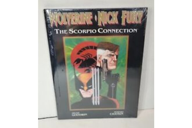 Wolverine Nick Fury Scorpio Connection Hardcover 1989 Marvel SEALED Chaykin Xmen