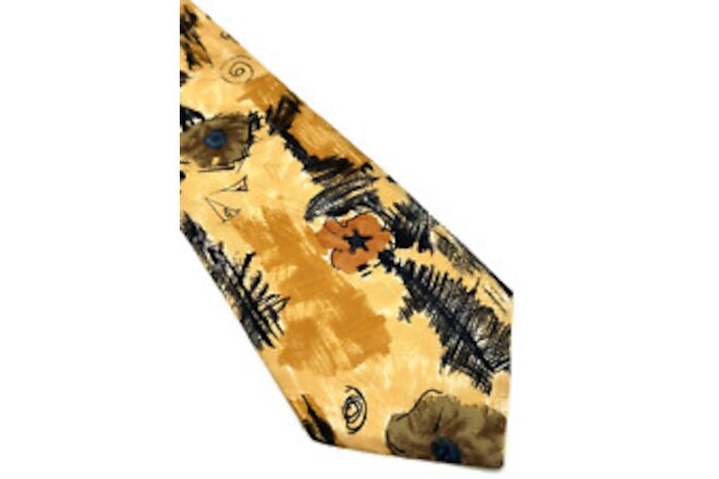 NWT Ermenegildo ZEGNA Italian Neck Tie Necktie 100% SILK Neckties Ties 56x3.9"