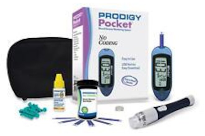 Prodigy Pocket Blood Glucose Monitoring System - KIT