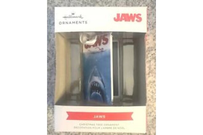 Jaws Movie VHS Case Hallmark Christmas Tree Ornament