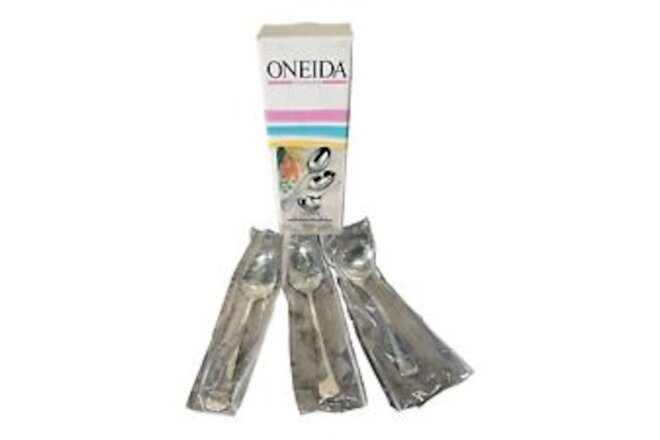 Vintage 1988 Oneida Stainless 3-Piece Serving Set NOS