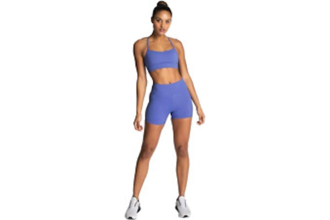 Women Seamless Yoga Outfits 2 Piece Gym Sleeveless Spaghetti Strap Sport Bra Cro