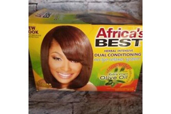 Africa's Best Herbal Intensive Dual Conditioning No Lye Relaxer System